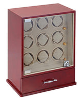 Diplomat Estate Collection Rosewood Nine Watch Winder