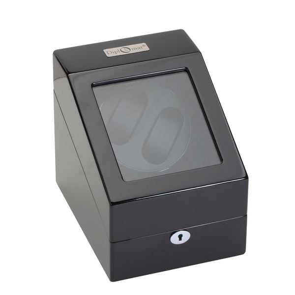 Diplomat Black Edition Double Watch Winder