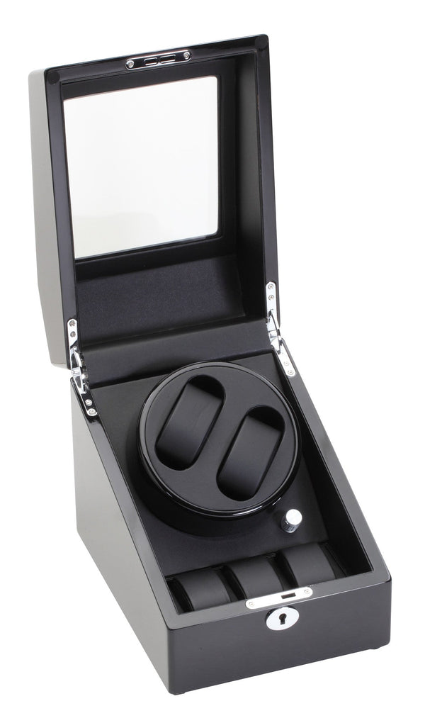 Diplomat Black Edition Double Watch Winder