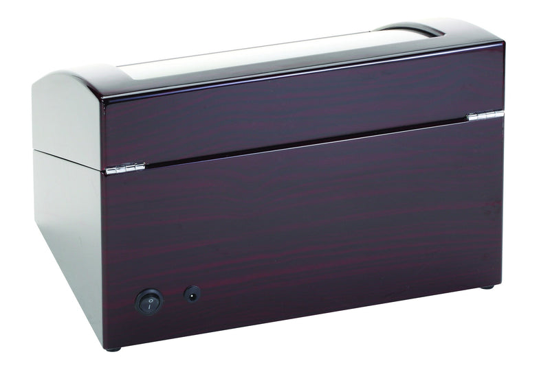 Diplomat Ebony Wood Four Watch Winder