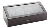 Diplomat Ebony Wood Eight Watch Winder