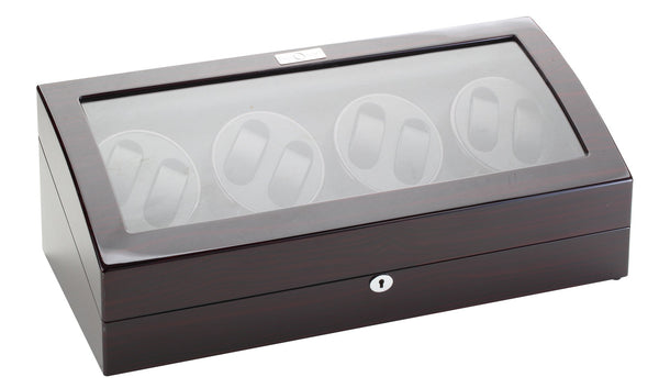 Diplomat Ebony Wood Eight Watch Winder