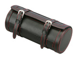 Diplomat Black Leather 3-Watch Travel Roll