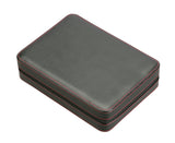 Diplomat Black Leather 8 Watch Travel Case