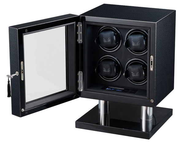Volta Carbon Fiber Four Watch Winder