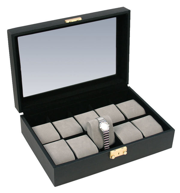 (10) Black Leather watch box (Copy)