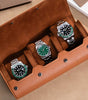 Three-Timepiece Watch Roll