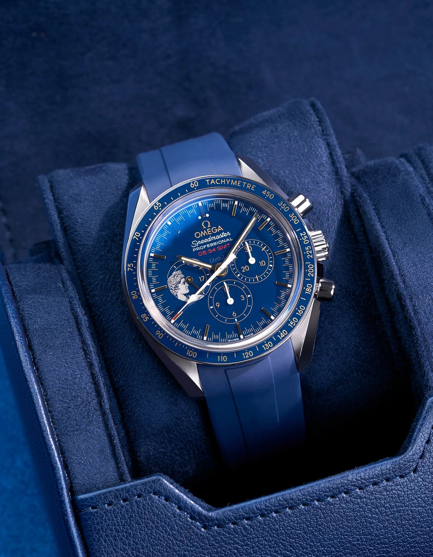 Three-Timepiece Watch Roll